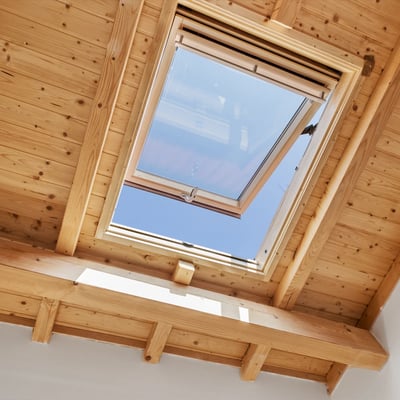 Residential attic skylight